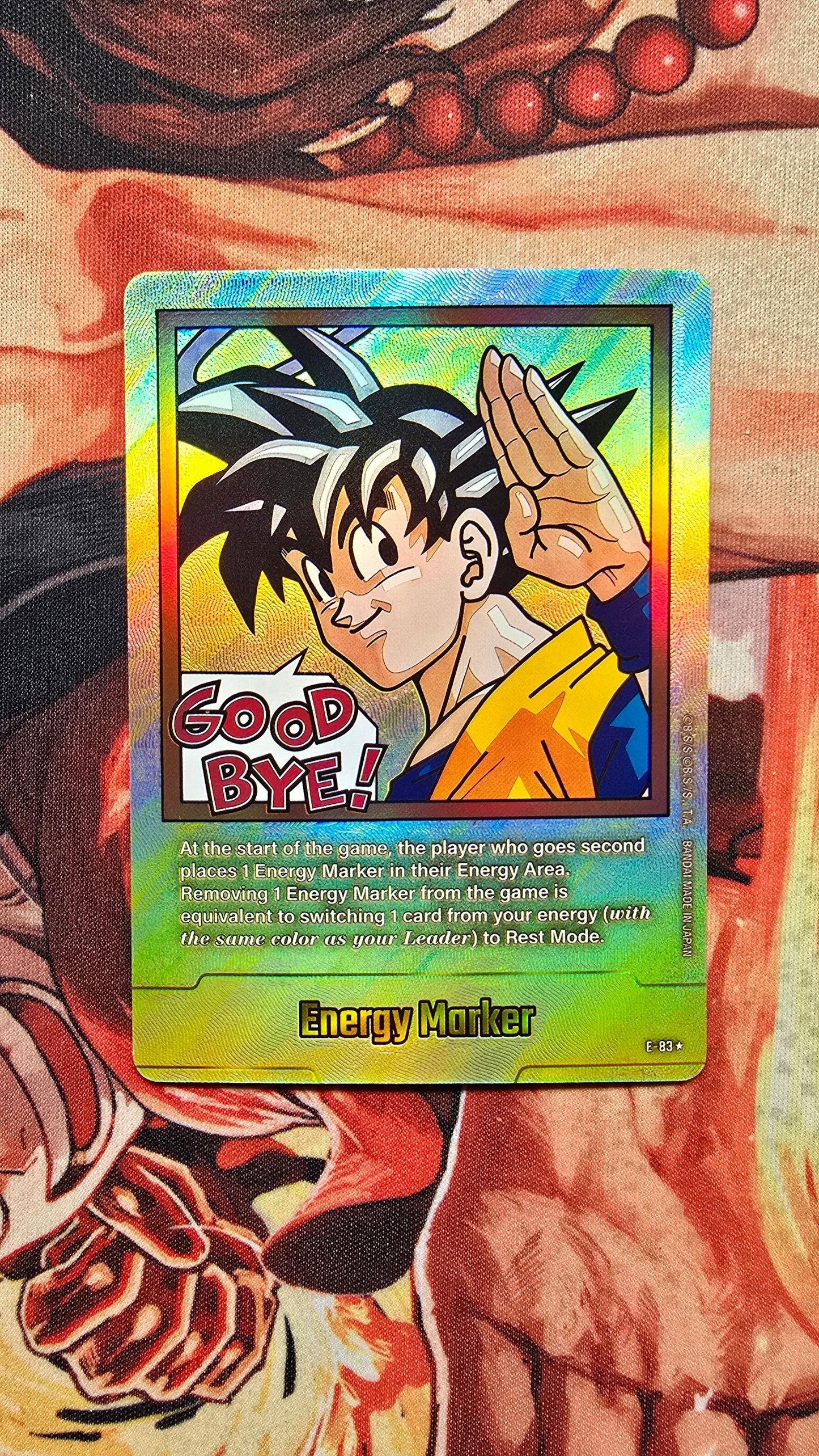 Dragon Ball Super Card Game Fusion World Energy Markers Custom Made Cards