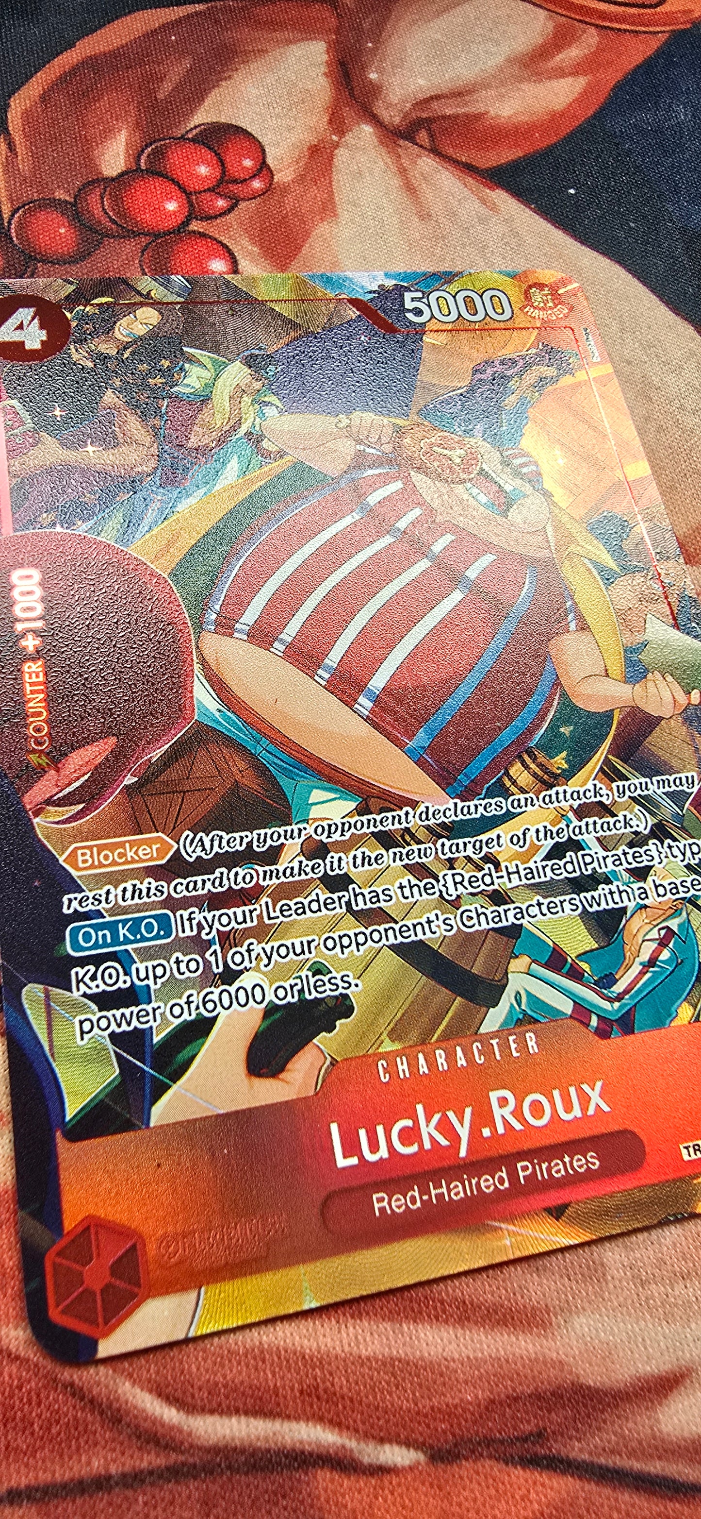 Treasure Rare TR One Piece TCG OP Textured Proxy Cards