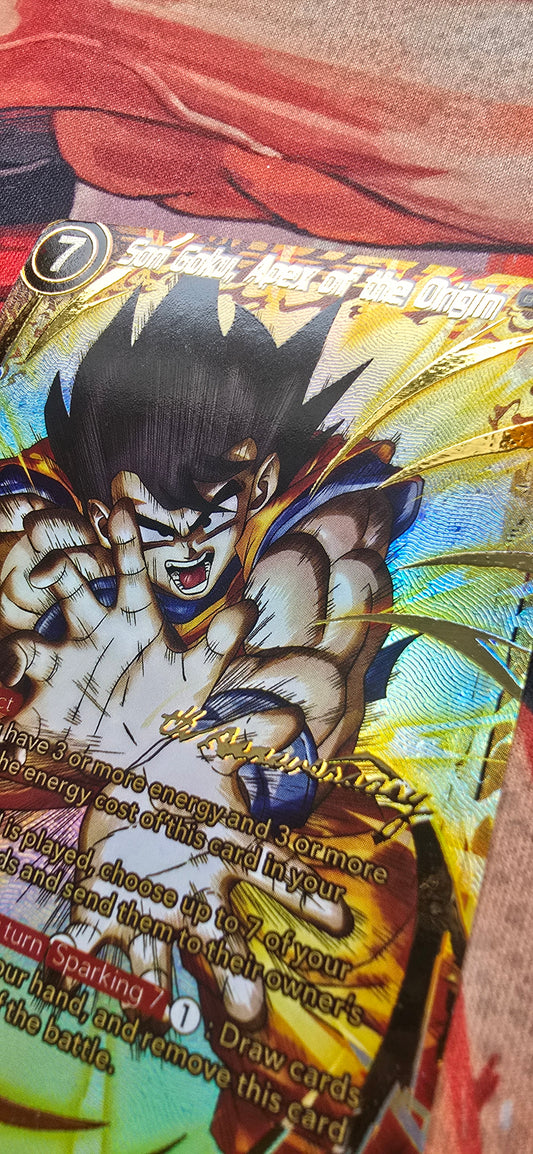 Son Goku, Apex of the Origin BT25-148 Dragon Ball Super Proxy Card